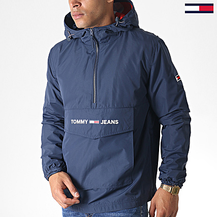 tommy jeans outdoors colorblock popover
