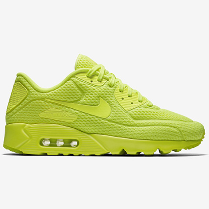Home > Nike > Baskets - Chaussures > Baskets Basses > Nike - Baskets Air Max 90 Ultra Breathe Jaune Fluo